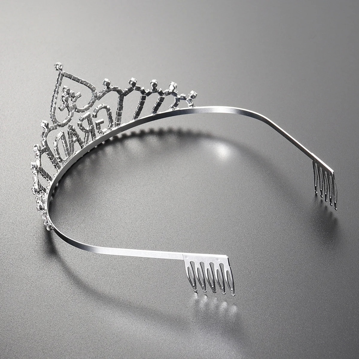 

Pearl Crown Pearl Wedding Fashion Alloy Rhinestone Hair Vintage Headwear Party Headdress Woman Band for Lady