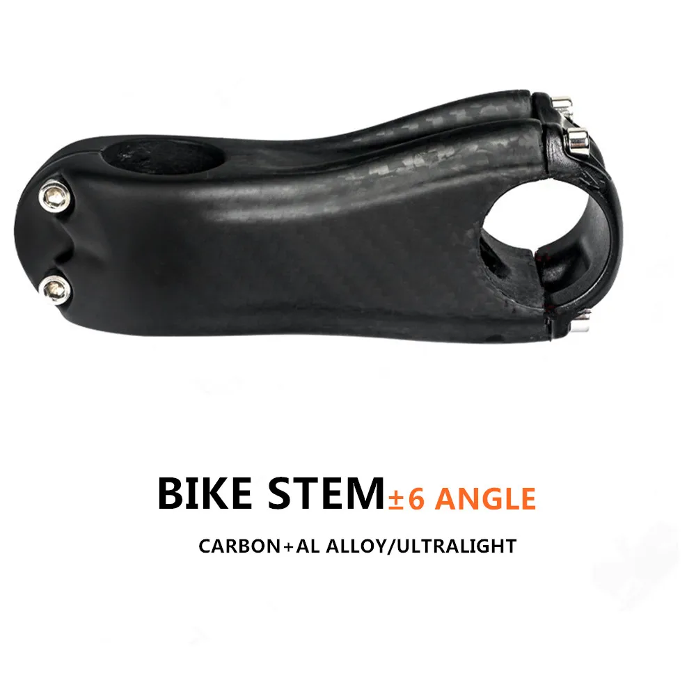 

Handlebar Stem Mountain Bike Stem 6 Degree Without Logo Bike Parts Mtb Stem Carbon 100mm 110mm 120mm