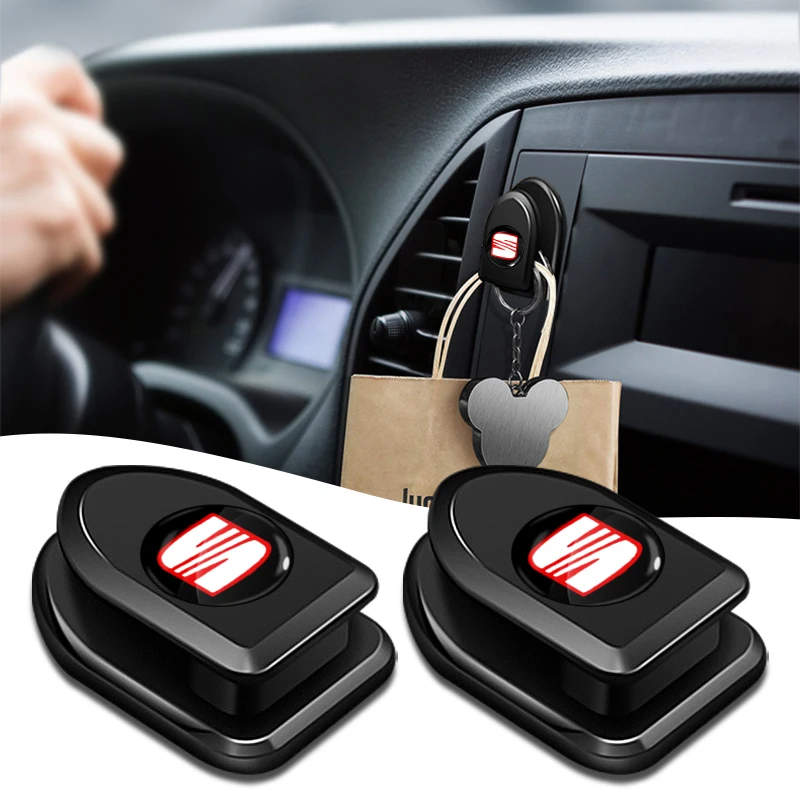 

1/2/4Pcs Car Hooks USB Cable Headphone Key Storage Hanger for Seat FR Leon Mk3 5f Lbiza Altea Alhambra Arona Cupra Tarraco Goods