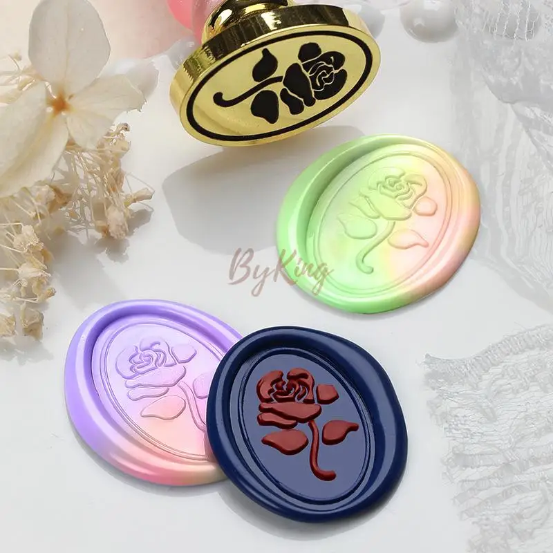 Высококачественный восковой штамп розовый Кот розмарин для вас набор голов