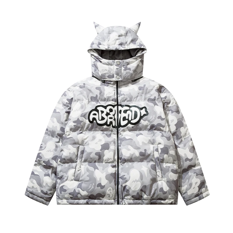 Американская винтажная камуфляжная толстовка с рогом для женщин новинка 2024