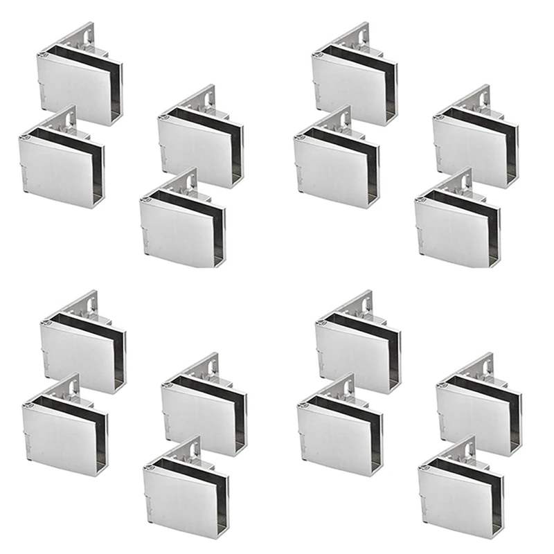 

16 Pack Glass Door Hinges Glass Cabinet Door Hinge Glass Wine Cabinet Hinge Glass Display Hinge