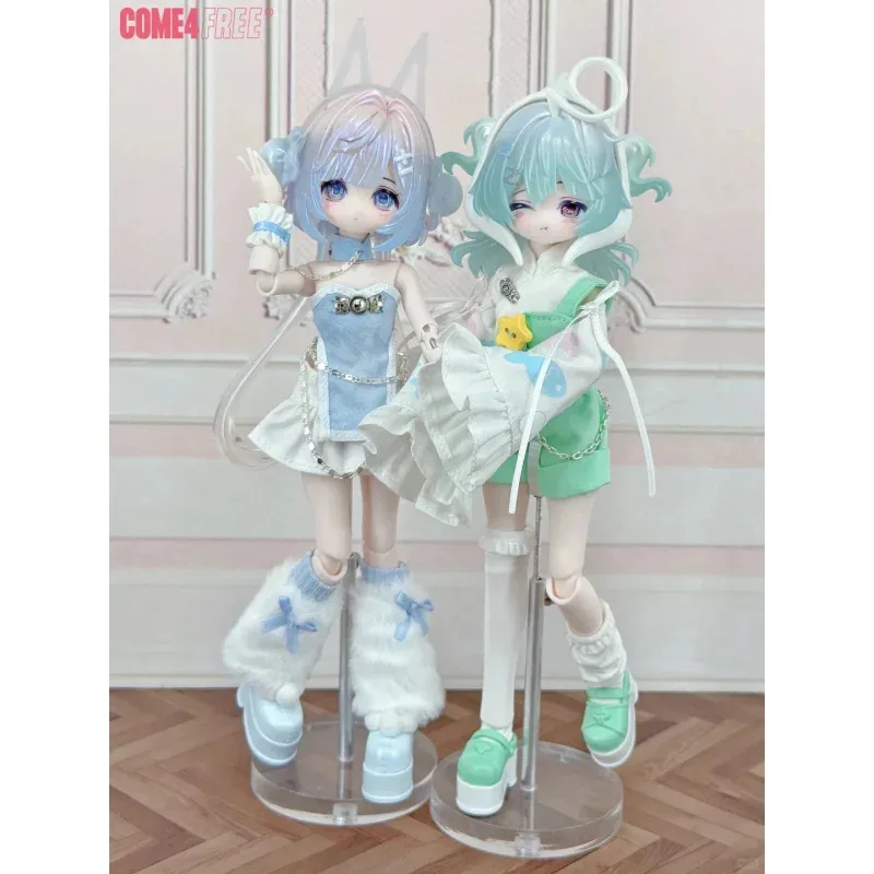 Фото Come4free Minty V3 Fortune Slip Spirit Mystery Boxes 1/8 Передвижная кукла Слепая коробка Mystery Box Милые экшн-фигурки аниме Куклы №3