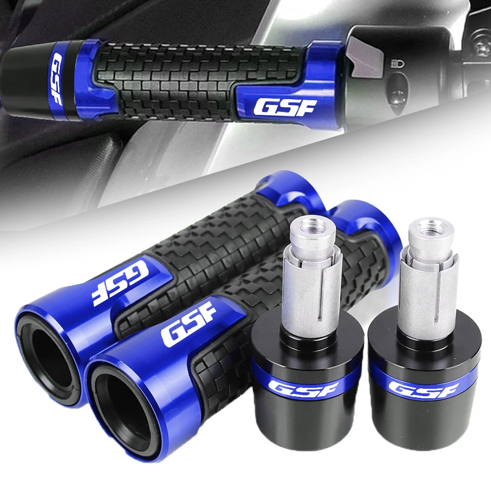 

Motor 7/8"22MM Handlebar Grips For Suzuki GSF GSF1200 250BANDIT 600BANDIT 650 1200BANDIT 1250BANDIT CNC Handle Bar Cap End Plugs