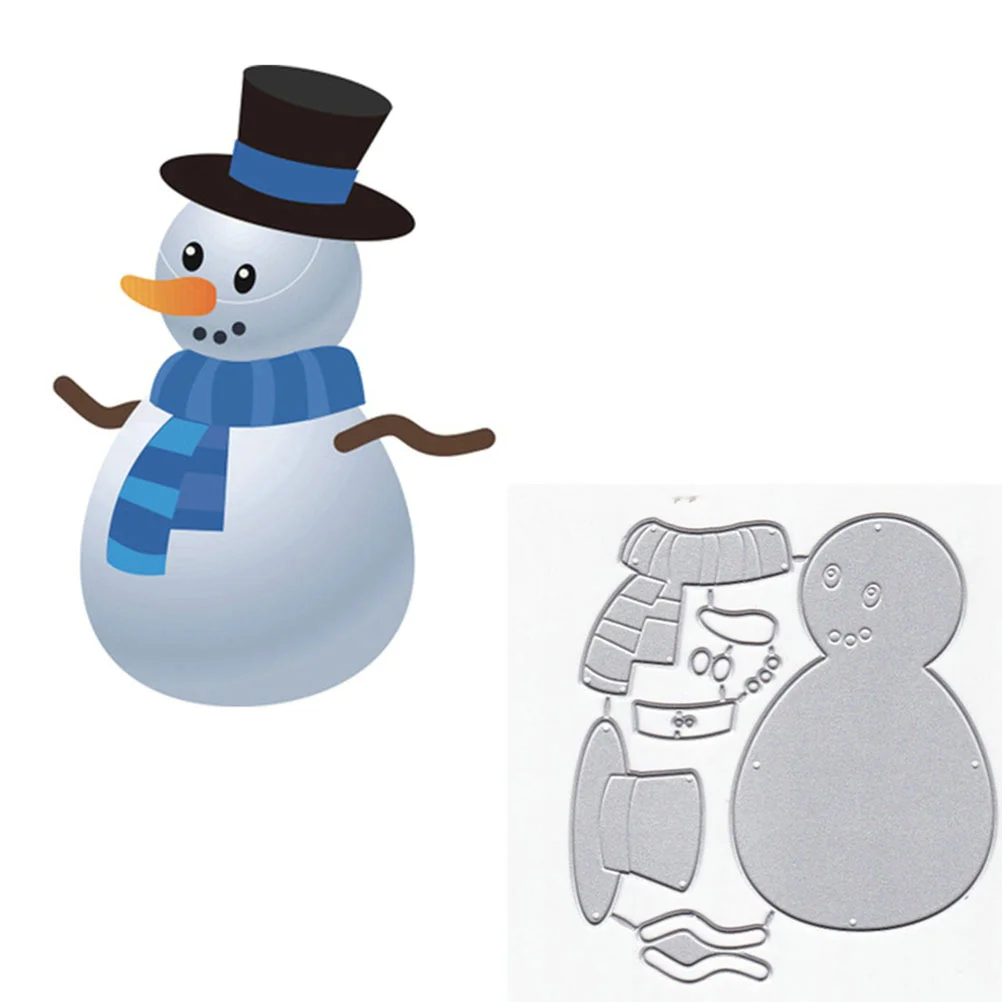 

Cutting Dies Die Snowman Cut Metal Stencil Craft Christmas Cuts Formaking Shapes Machine Beautifulscrapbook Diy Christams