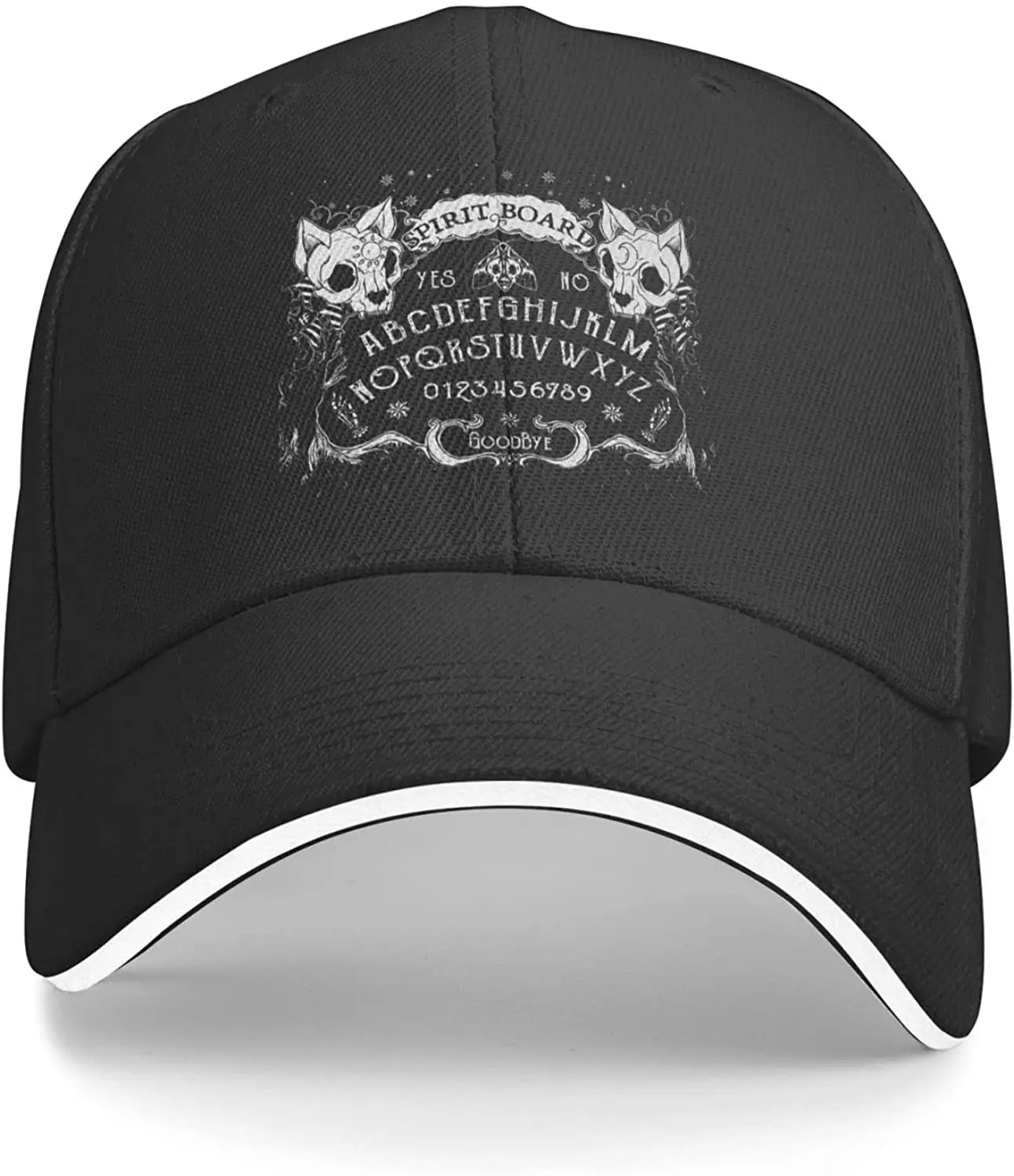 

Unisex Cat Halloween Baseball Cap Adjustable Sandwich Hat for Sports