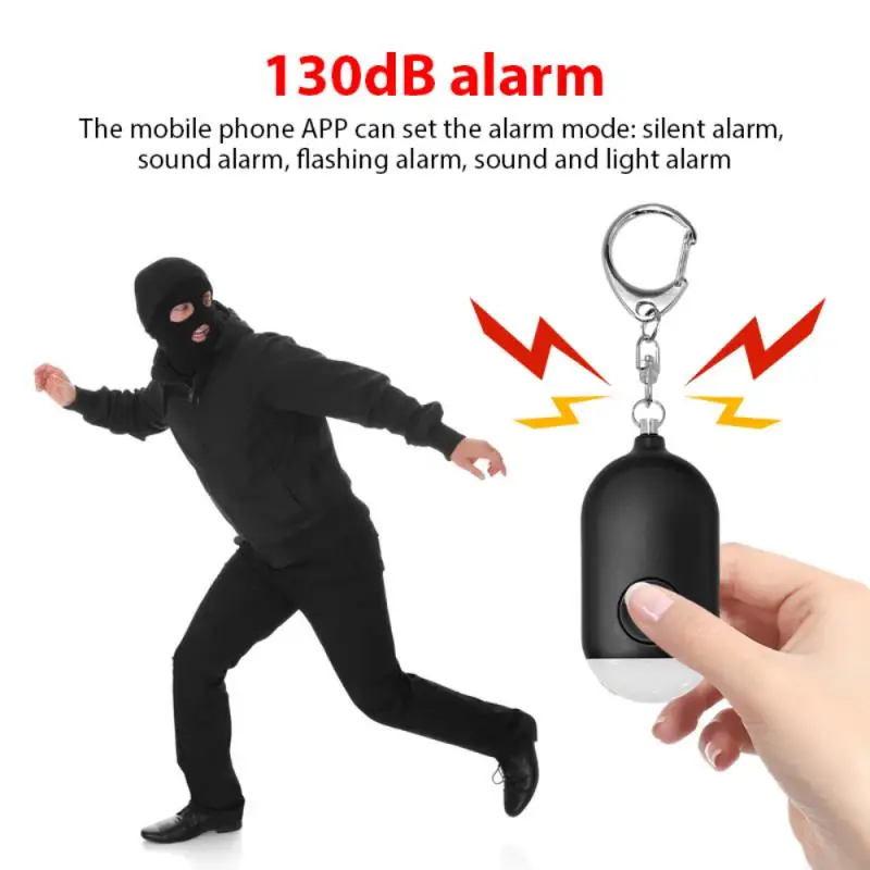 

Tuya Smart Self-defense Alarm Locator Personal Alarm For Women And Children Out And About High Decibel Alarm For Smart Life