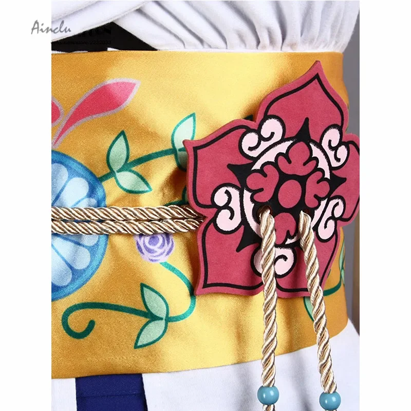 Ainclu бесплатная доставка новое качество Final Fantasy Yuna брендовые костюмы для косплея