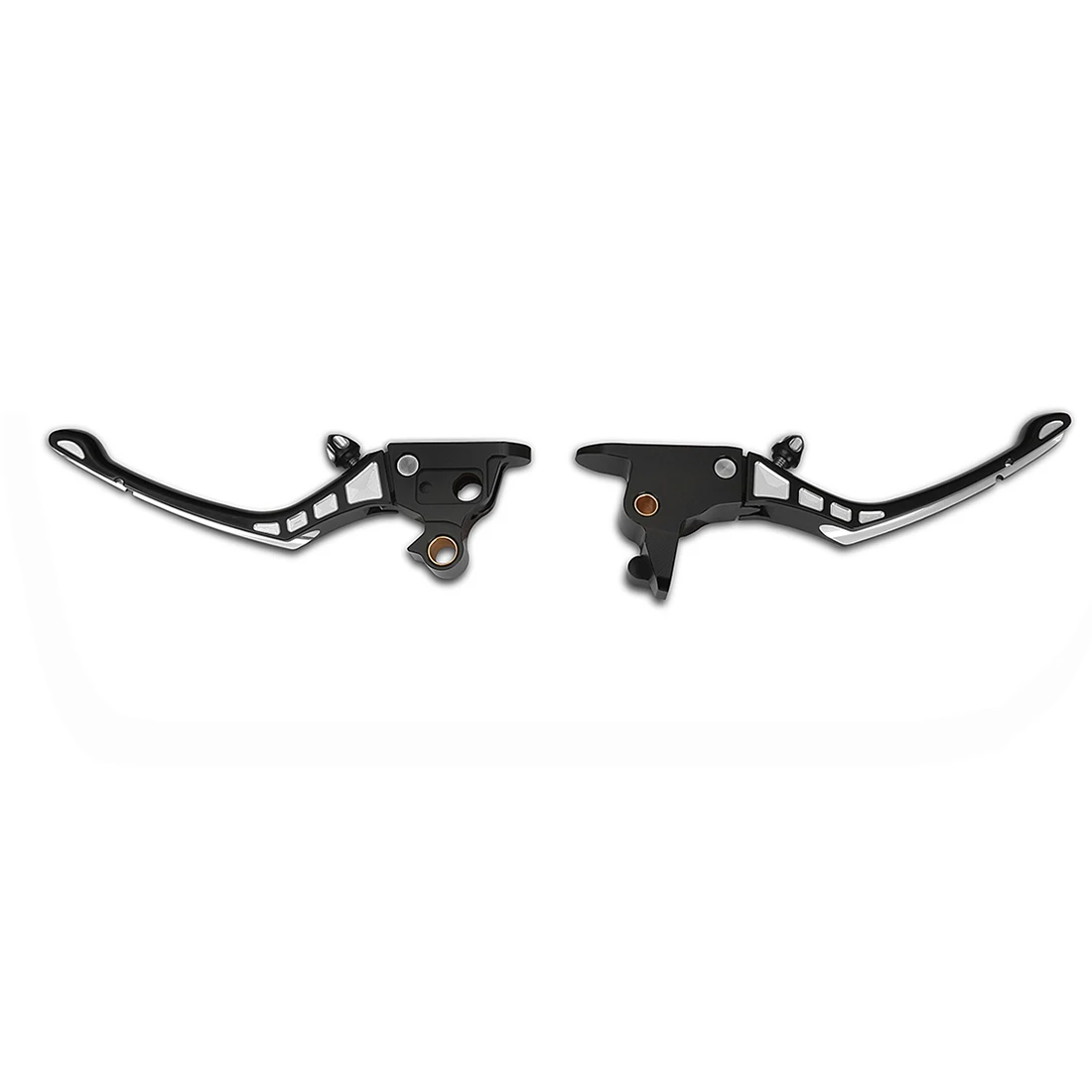 

Black CNC Clutch Brake Levers for Harley15-17 Softail Breakout Fat Boy Deluxe Heritage Classic FLS Slim 2018-2020 Low Rider FXLR