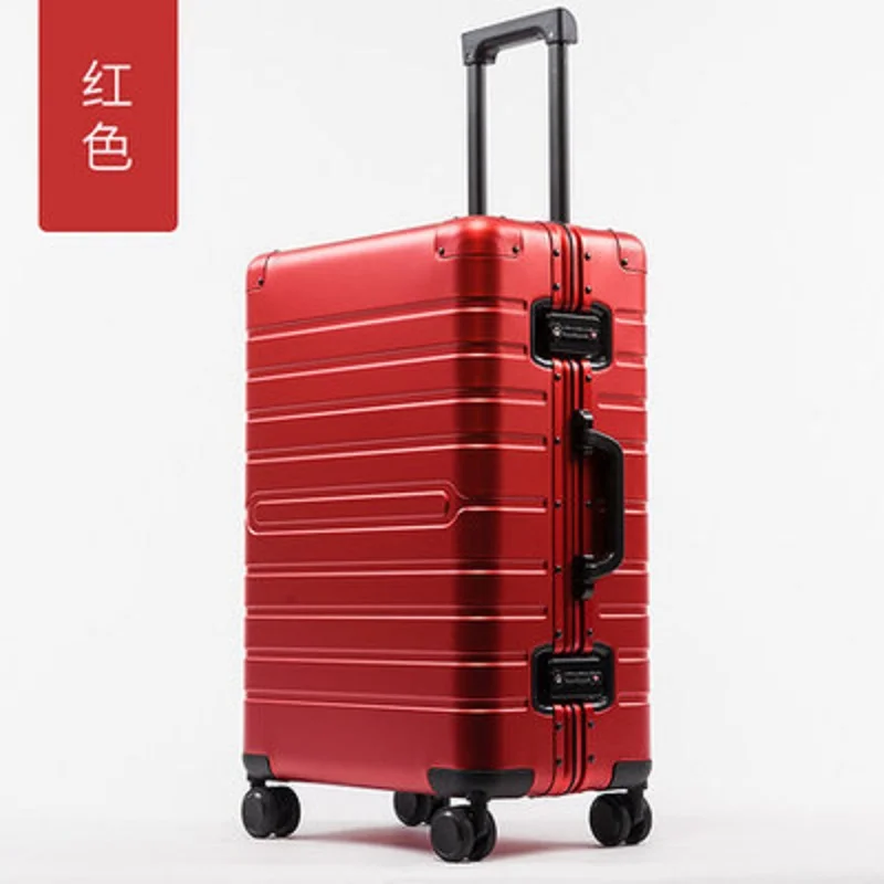 

Aluminum Material Technology 20/24/28 Size Travel Luggage Fashion High Quality Spinner Brand Travel Suitcase S11030-S11039