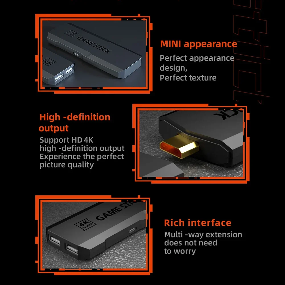 Игровая консоль GD20 2 4 ГГц 905 м Emuelec 3 70000 +