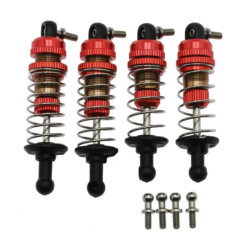 

4 шт. металлический амортизатор для SG1603 SG1604 SG1605 UDIRC UD1601 UD1602 UD1603 UD1607 1/16 обновленные детали для радиоуправляемых автомобилей