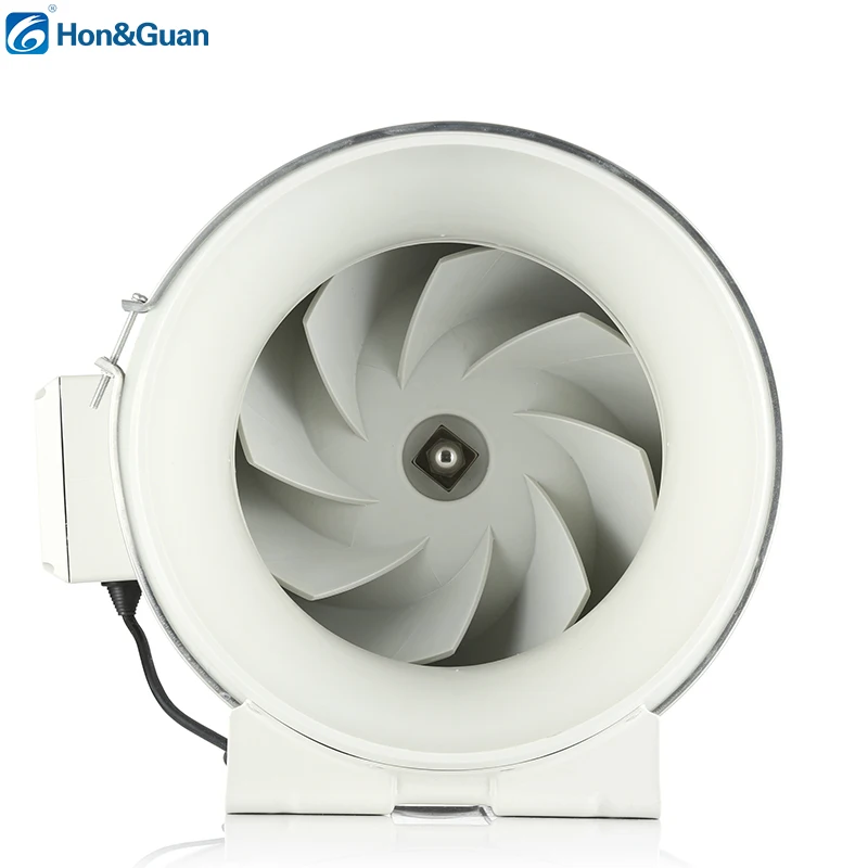 

Hon&Guan air ventilation kitchen hood exhaust fan silent duct fan