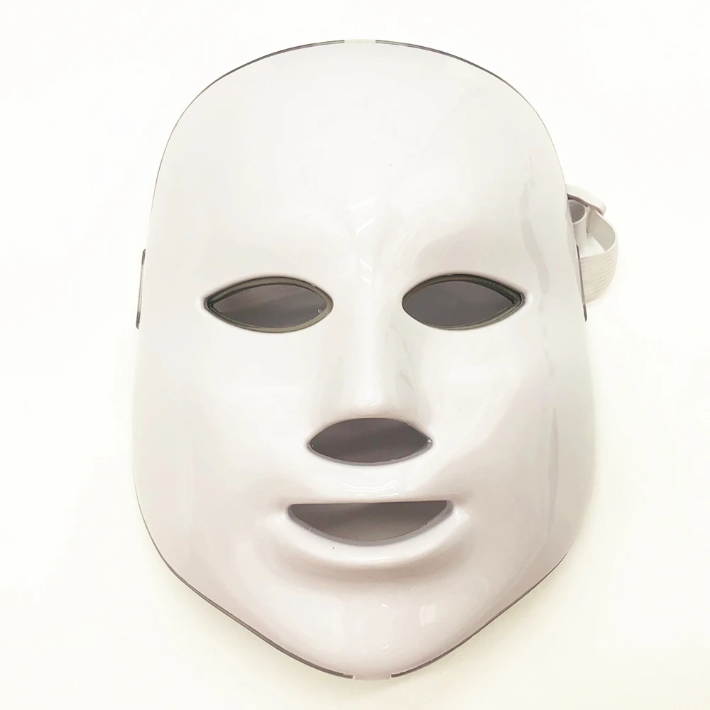 

Светодиодная фотоновая светодиодный ная маска для лица, терапия, 7 цветов светильник уход за кожей, омоложение, удаление морщин, акне, спа