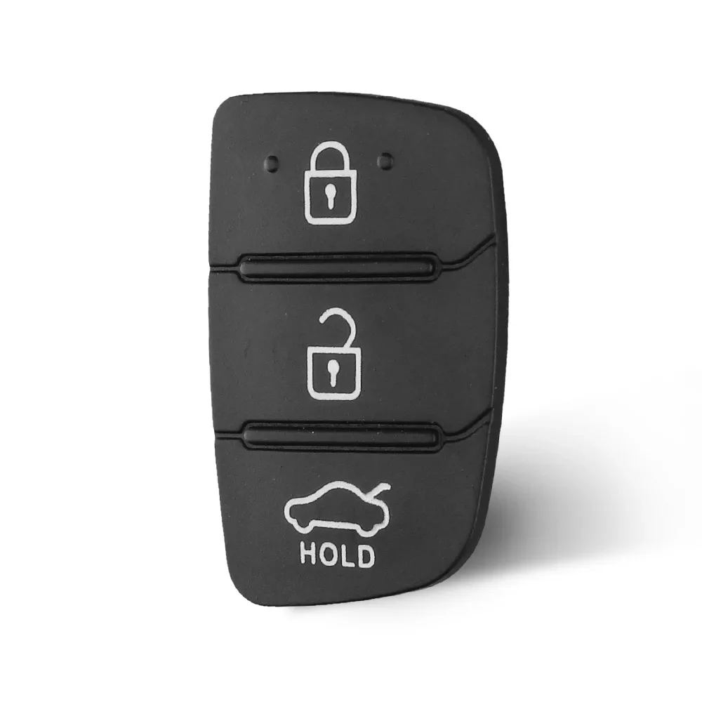 

Резиновая накладка для автомобильного ключа KEYYOU для Hyundai I30 i35 iX20 Solaris Verna Mistra IX35, акцентные кнопки 3/4