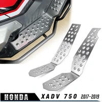for honda xadv 750 foot plate board pedals footrest footboard cover mat pad xadv750 x adv 750 2017 18 19 motorcycle accessories
