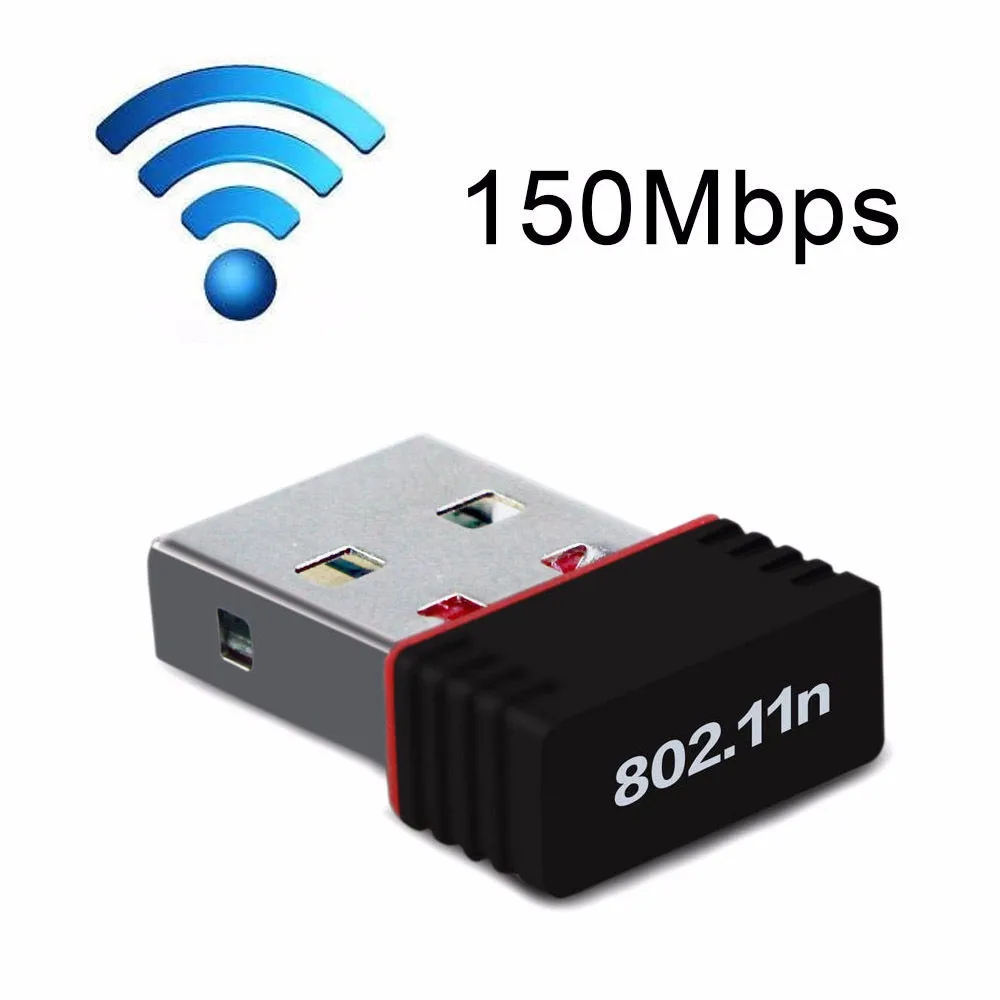 

Hot Sale 150Mbps MT7601 Mini Network Card USB Wireless Dongle Wifi Adapter FOR Android for STB For Android network card
