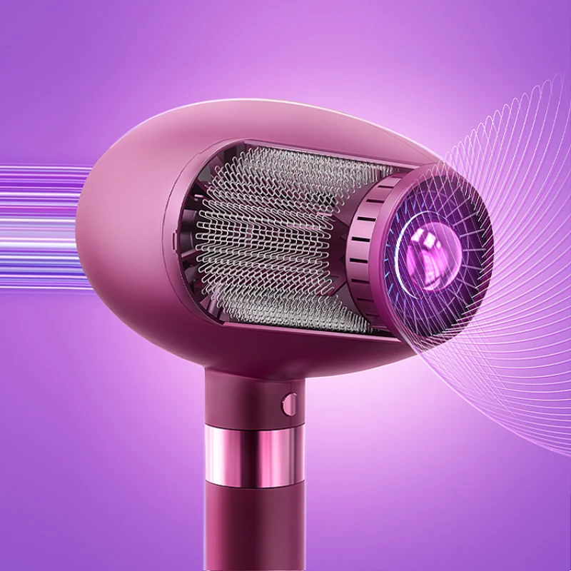 Electric Hair Dryers, Household, Non Harmful, Constant Temperature, Fast Drying Hair Dryers, Negative Ion, Light Tone enlarge