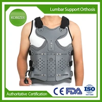 thoracolumbar orthosis lumbar support adjustable fixed spinal brace breathable chest lumbar spine support fixing brace protector