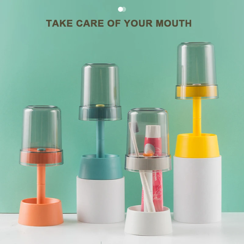 

Держатель для зубной пасты портативная зубная щетка для путешествий, чехол для хранения, органайзер, бытовой держатель для чашки, аксессуар...