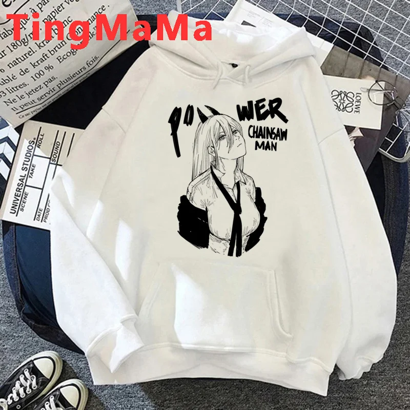 

Chainsaw Man Makima Pochita hoodies female grunge printed streetwear y2k aesthetic women hoody hoddies grunge Korea