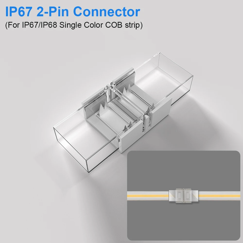 

COB-CONNECTOR разъем для светодиодной ленты IP67