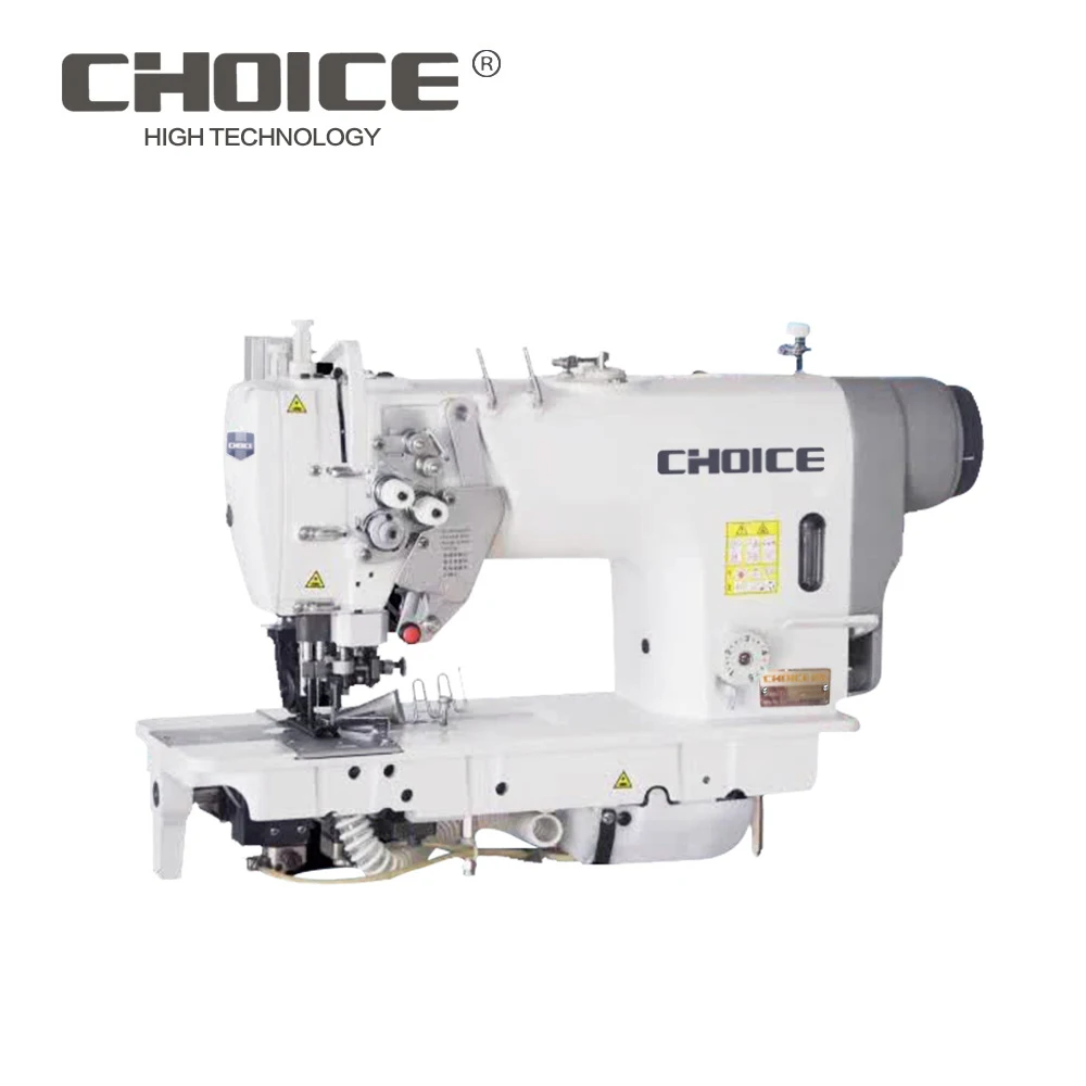 GOLDEN CHOICE GC8728D Direct Drive side cutter Double Needle Lockstitch Sewing Machine