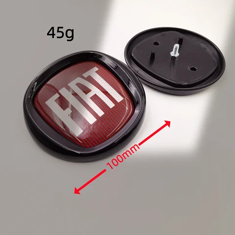 10 шт. Fiat Abarth 100 мм автомобильные эмблемы 10 см передняя решетка капот задний бампер задняя дверь багажник логотипы аксессуар для автомобилей Fiat Abarth