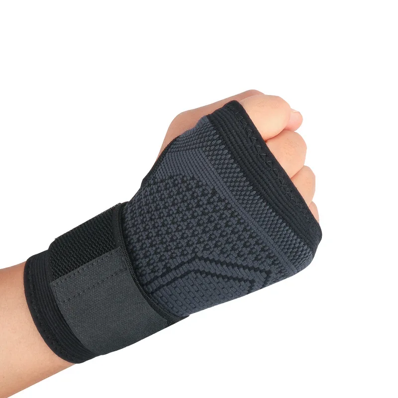 

High Quality Knitted Hand Guard Sports Guard Weight Lifting Pressure Winding Strap Breathable Hand Guard Fitness Wrist Guard