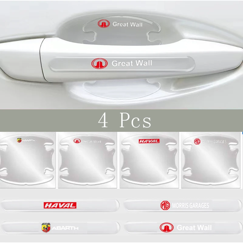 

Car Door Handle Bowl Anti-scratch Protection Strip Sticker for Ford Mustang 2005 2006 2007 2008 2009 GT Guitar Eleanor Pickguard