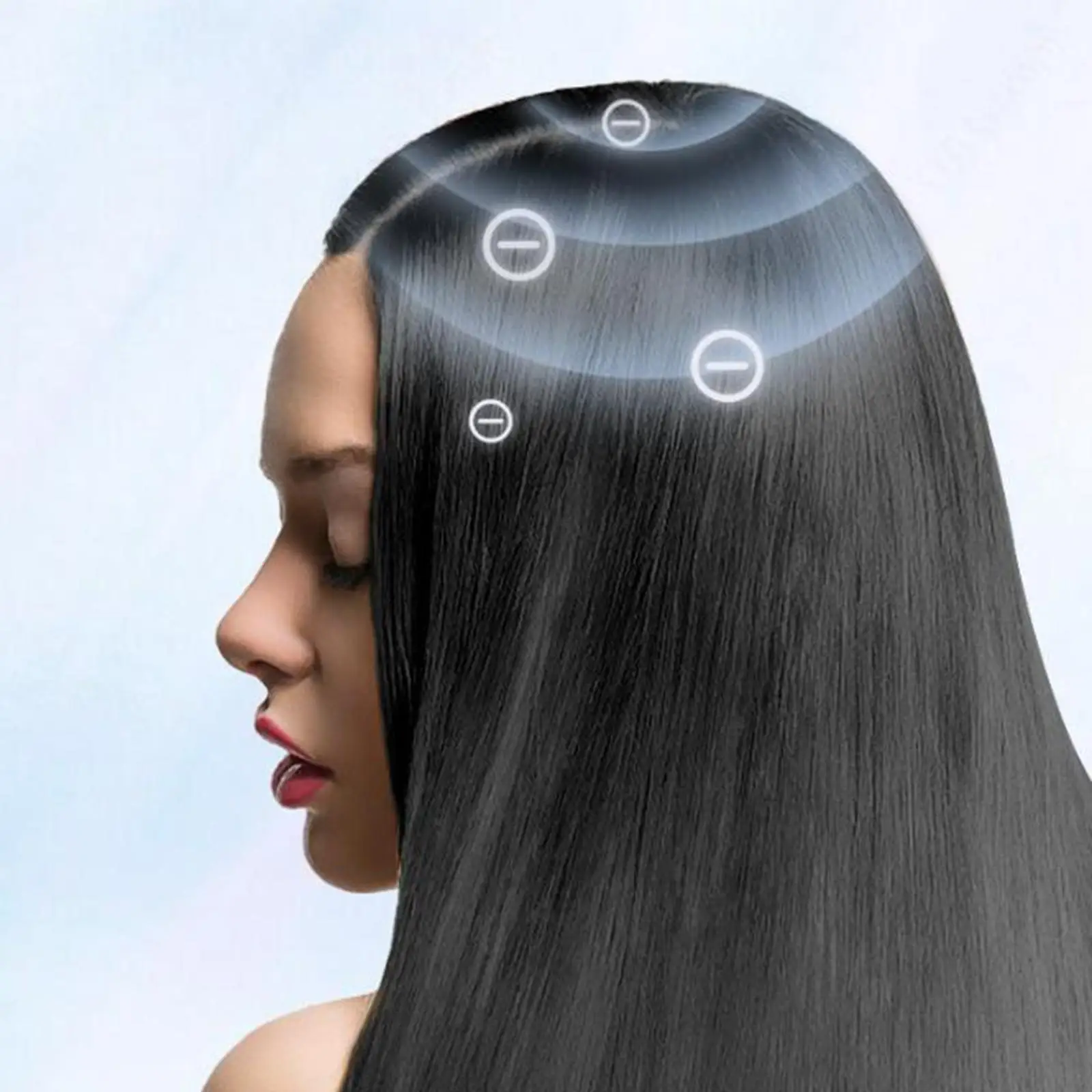 

Scalp Applicator Comb Multifunction Head Brush Electric Rechargeable Vibration 5 Level for Home and Travel Use