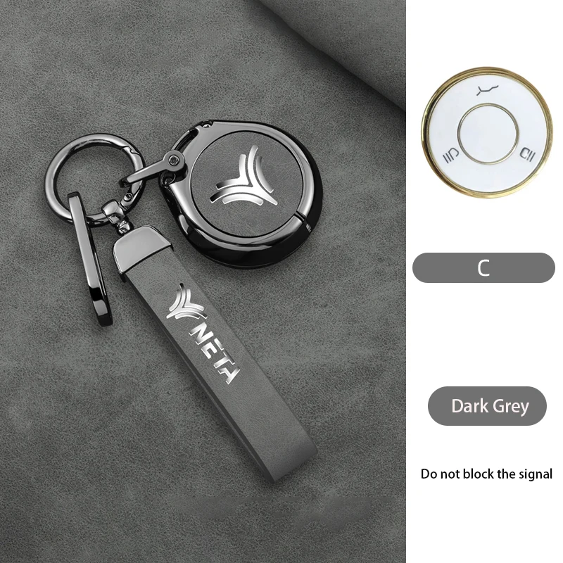 

Чехол-накладка из цинкового сплава для смарт-ключа автомобиля NETA V, Nezha U, Nezha NO1, NETA V, аксессуары для бесключевого доступа