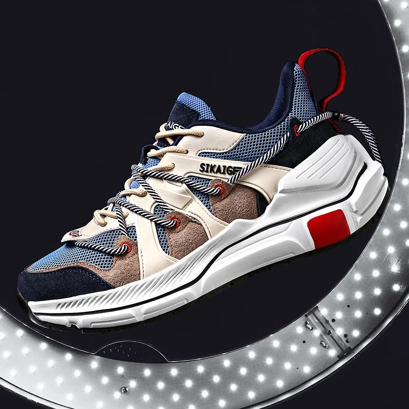 

2022 Summer Casual Shoes Men's Sports Shoes High Quality Sneakers Fashion Loafers Plus Size Zapatillas Cushioning Tennis Shoes