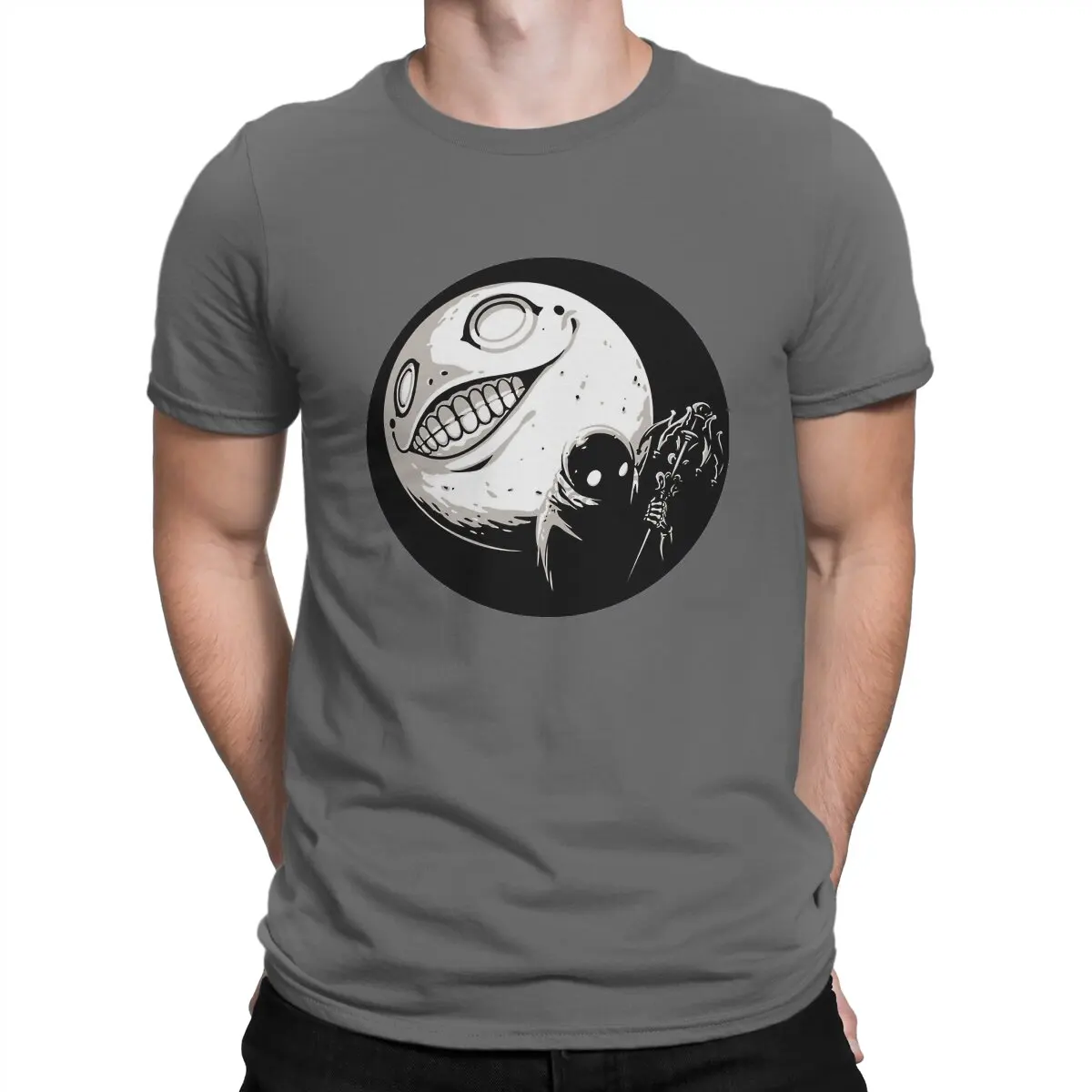 

Футболка Niser мужская с круглым вырезом, тенниска из чистого хлопка, отличительный подарок, майка с надписью Autoomata Game