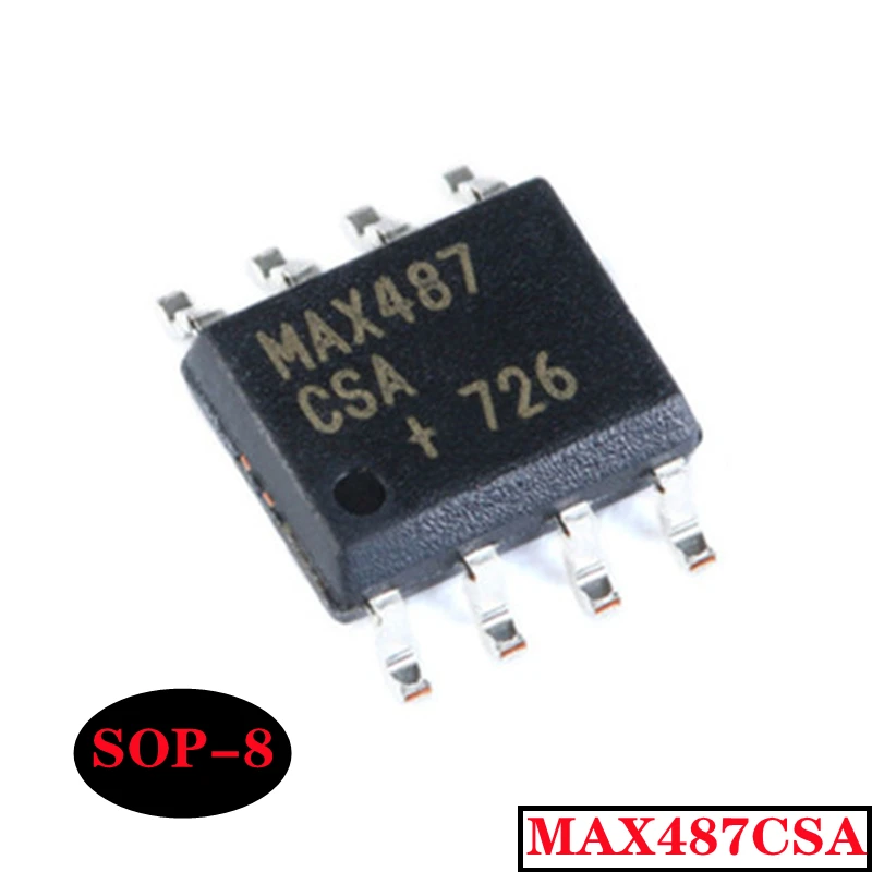 

New MAX487 MAX487CSA MAX487ESA SMD SOP-8 Low Power Transceivers