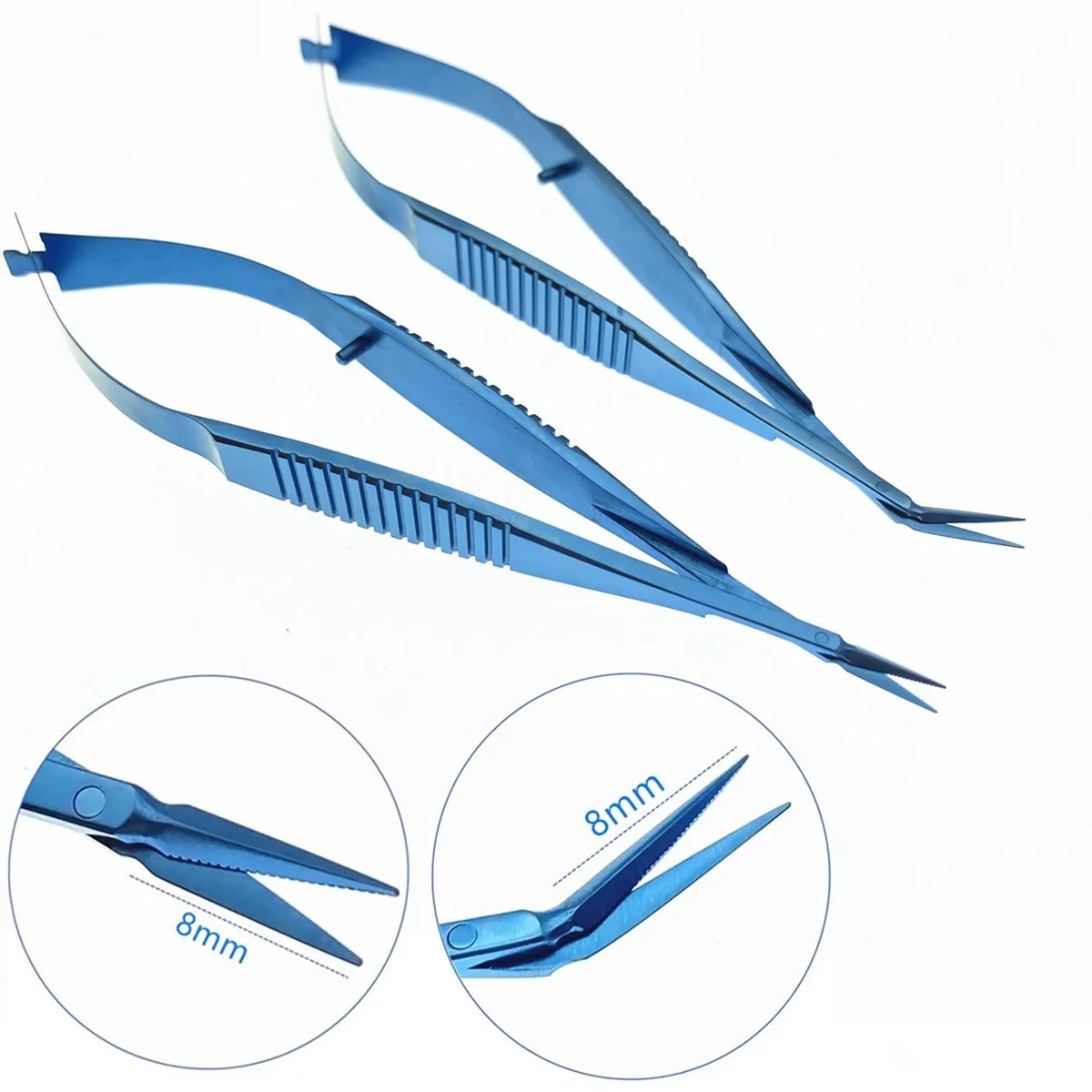 

Ophthalmic IOL Cutting Scissors Cut Tissue Scissors Titanium Ophthalmic surgical instrument