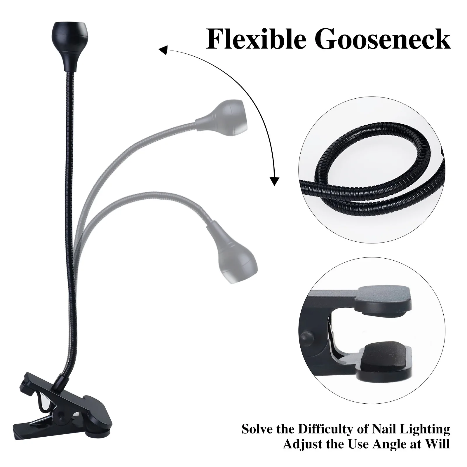 5 Вт УФ-светодиодная лампа для сушки ногтей стекло акриловый гель-лак