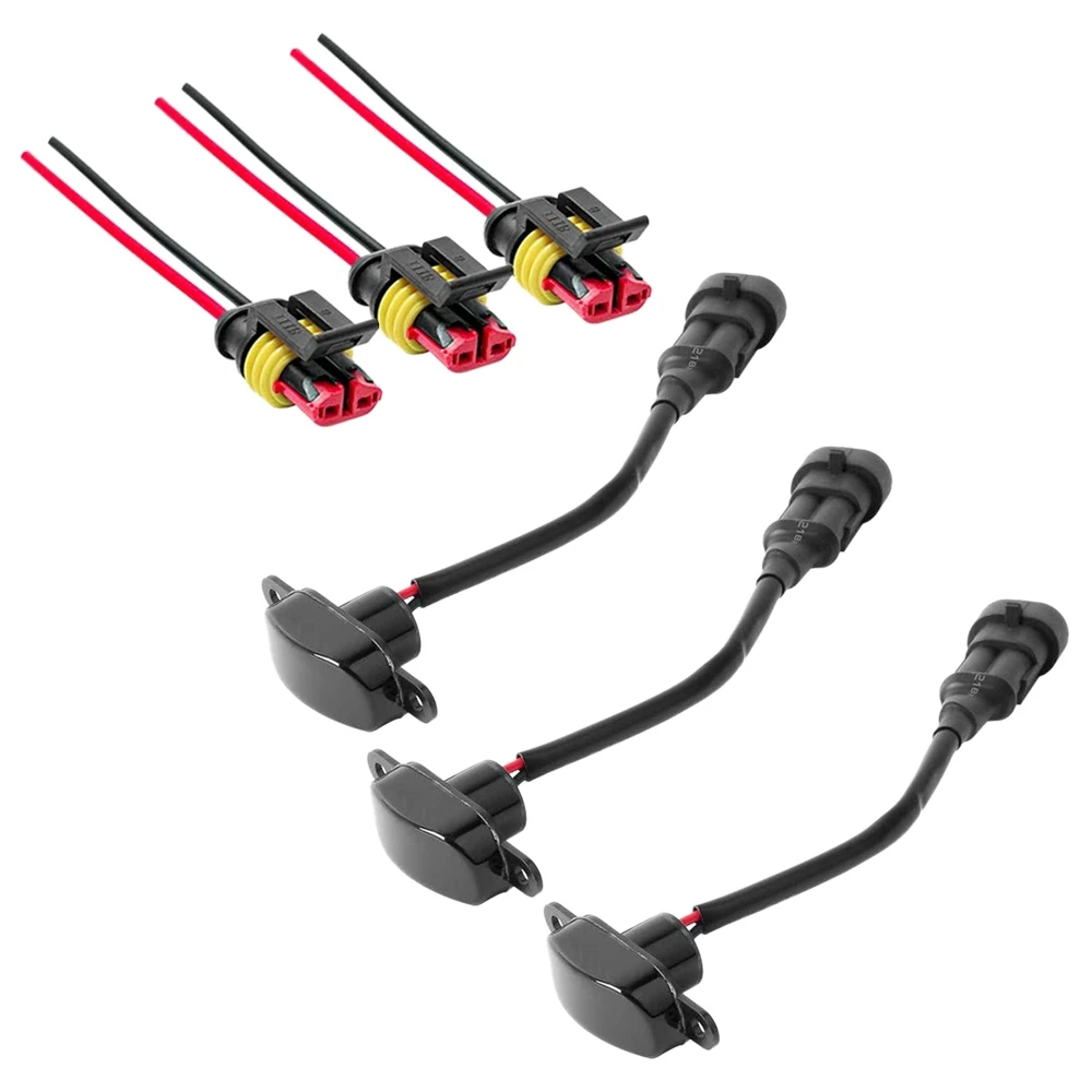 

3 шт., передние светодиодные решетки для гриля Ford F150 F250 F350 2004-2019