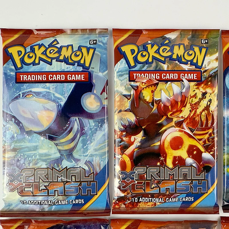 10/20 шт. английская версия Pokemon TCG XY: Primal Clash Booster Box карты