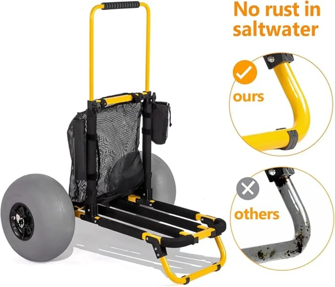 Семейная пляжная тележка для пикапа с 12 дюймовыми большими воздушными шарами