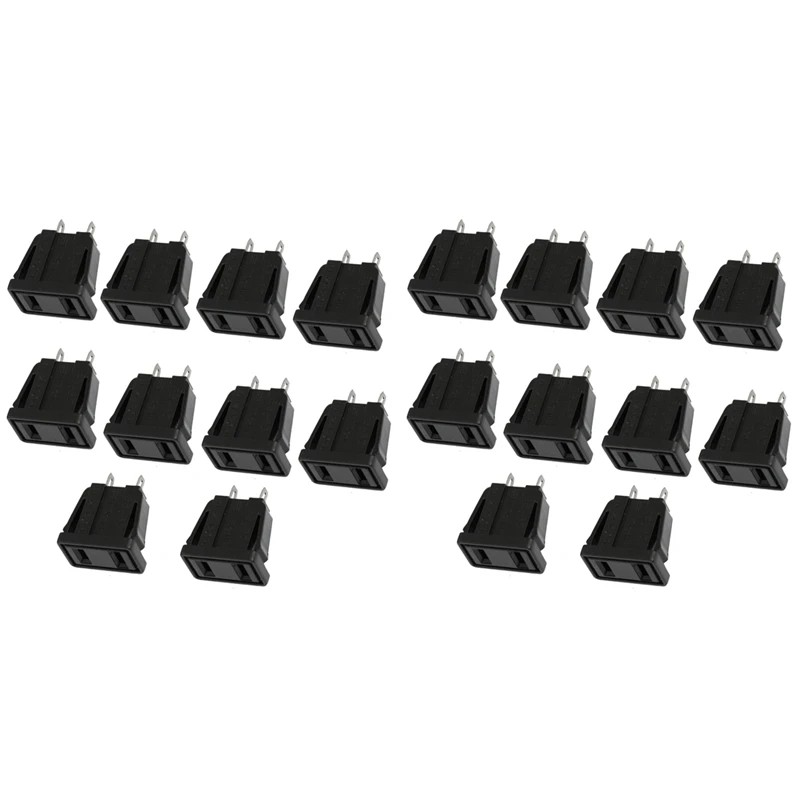 

2X 10 X US Type Panel Mounting AC Power Socket Outlet AC 125V 15A