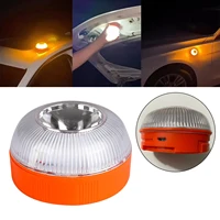 auto emergency light v16 homologated dgt approved car emergency beacon light rechargeable magnetic induction strobe light