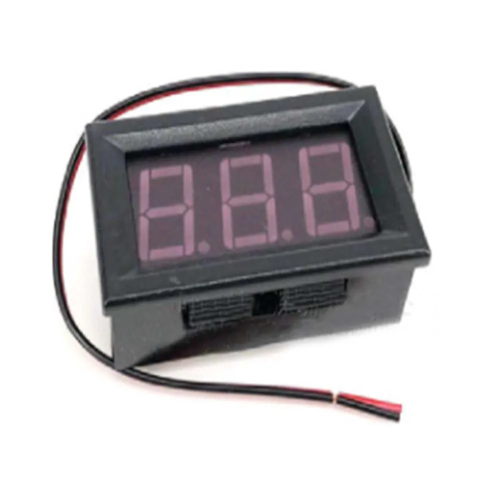 

AC 70-500V 0.56&quot LED Digital Voltmeter Voltage Meter Volt Instrument Tool Wires Green Blue Display 110V 220V DIY 0.56 Inch