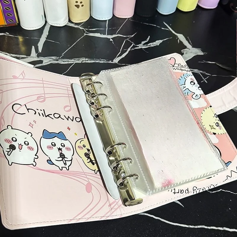 Фото Блокнот-ежедневник A6 Chiikawa Hachiware Usagi Kawaii в стиле аниме, с отрывными листами, для хранения денег, с привлекательным дизайном, для экономии №5