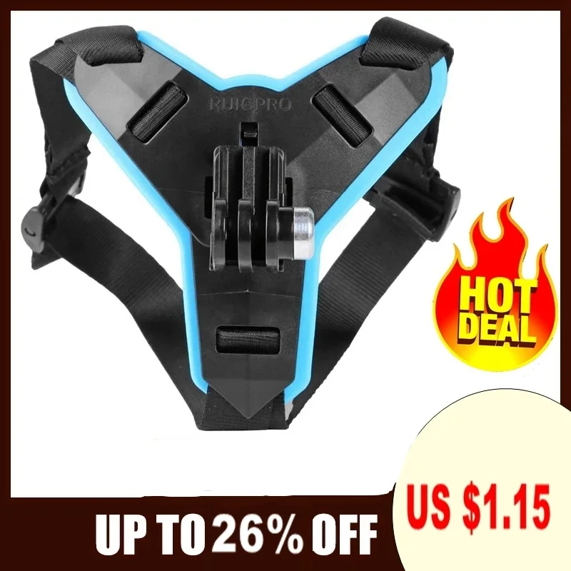 

Motorcycle Helmet Chin Stand Mount Holder for GoPro Hero 5/6/7 Action Sports Camera Full Face Holder Motorcycle Camera Accessory