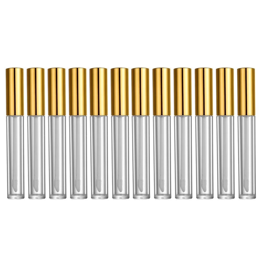 

40pcs Empty Lip Gloss Bottles Tube Refillable Lip Glazes Bottle 10ml Tubes