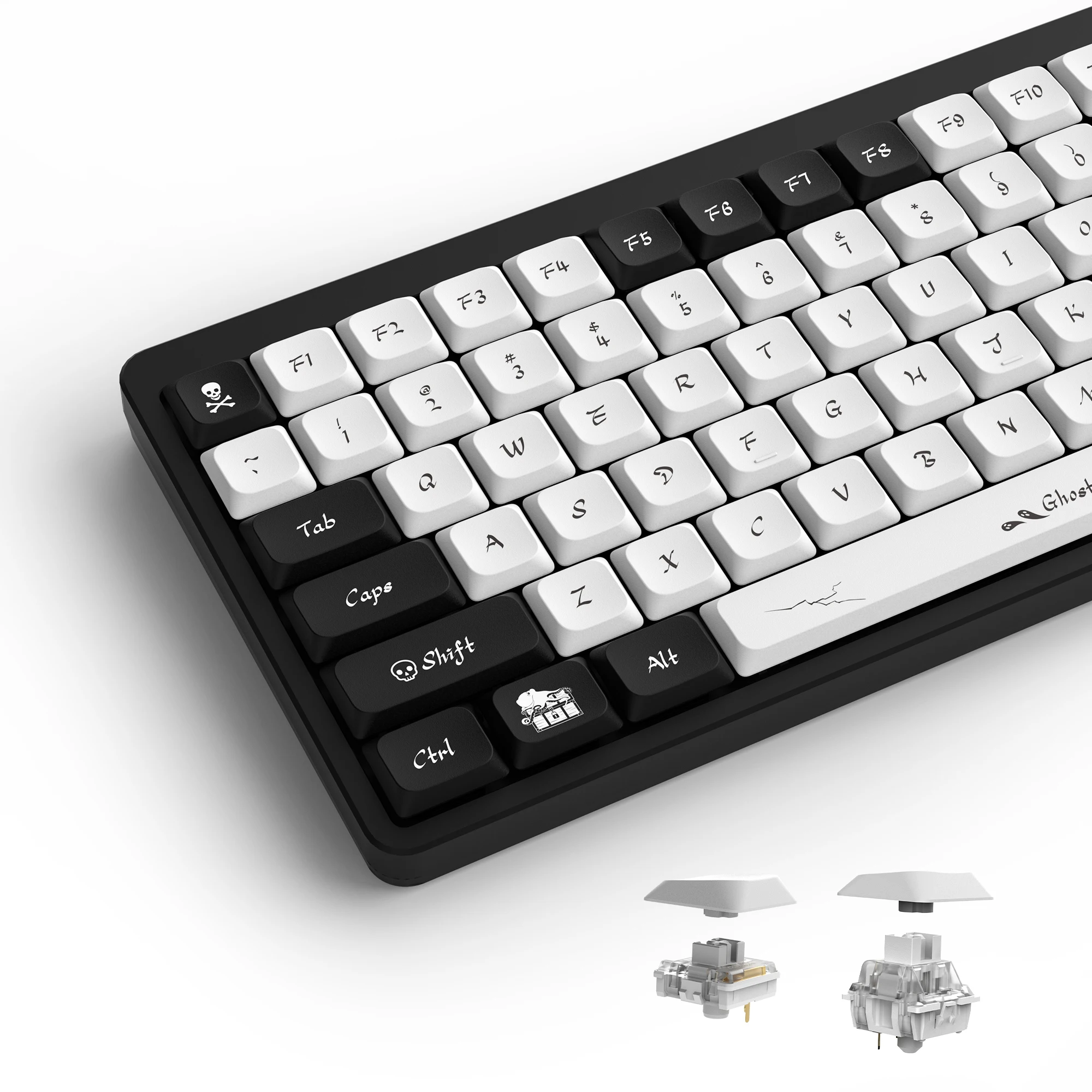 

Колпачки для клавиш 61/84/122 Mx Cherry Gateron, 104/108 кнопки