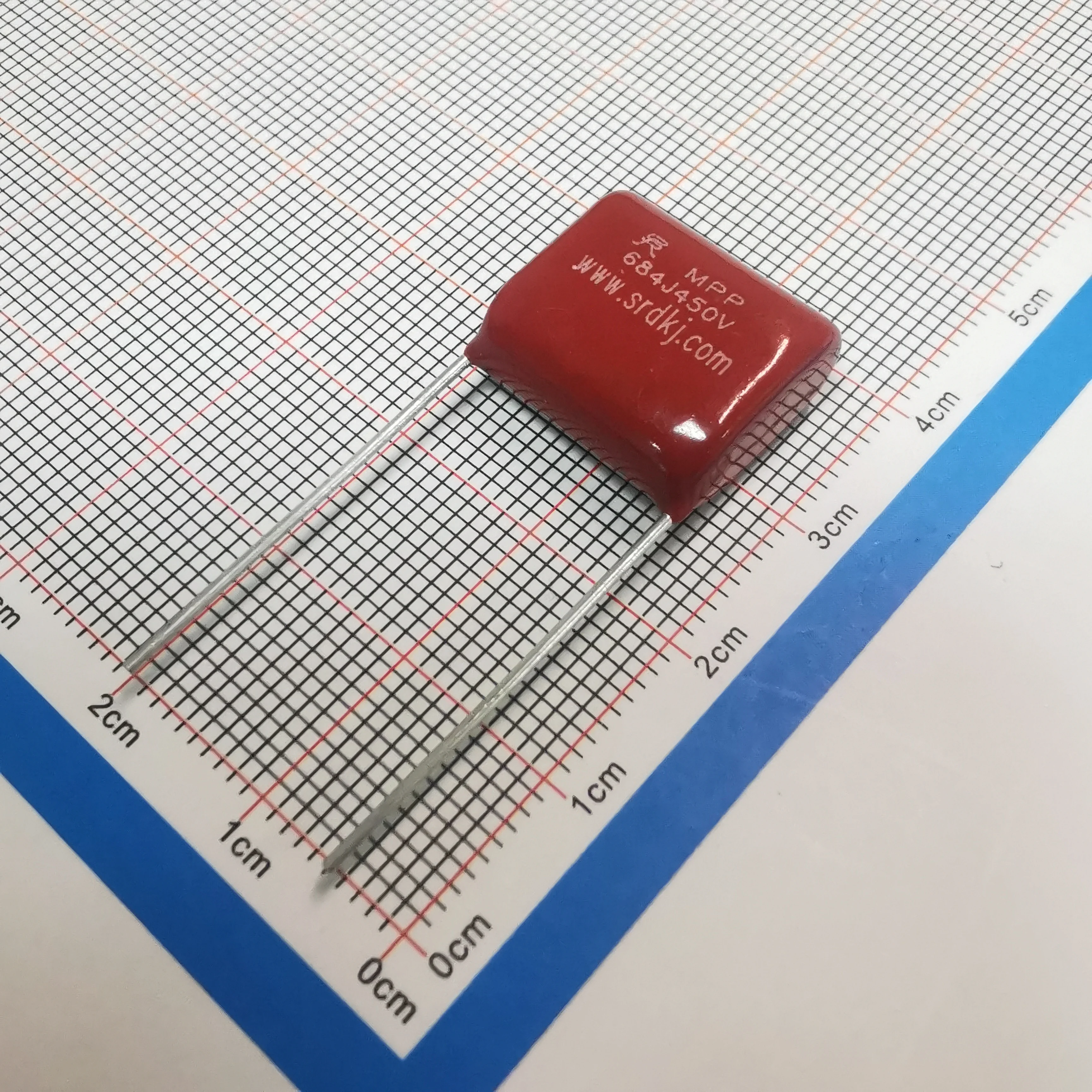 

10pcs CBB21 684J450VDC 0.68uF 680nF Pitch 15mm Metallized Polypropylene Film Capacitors Low Noise