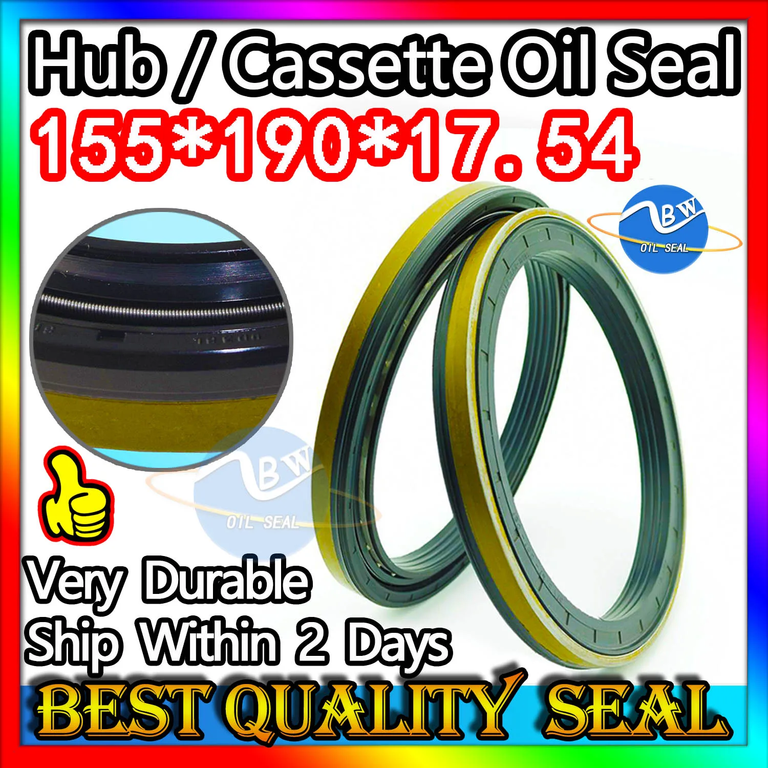 

Cassette Oil Seal 155*190*17.54 3021С032 Hub Oil Sealing For Tractor Cat 155X190X17.54 3021С032 Hydraulic Metal Shim Gasket