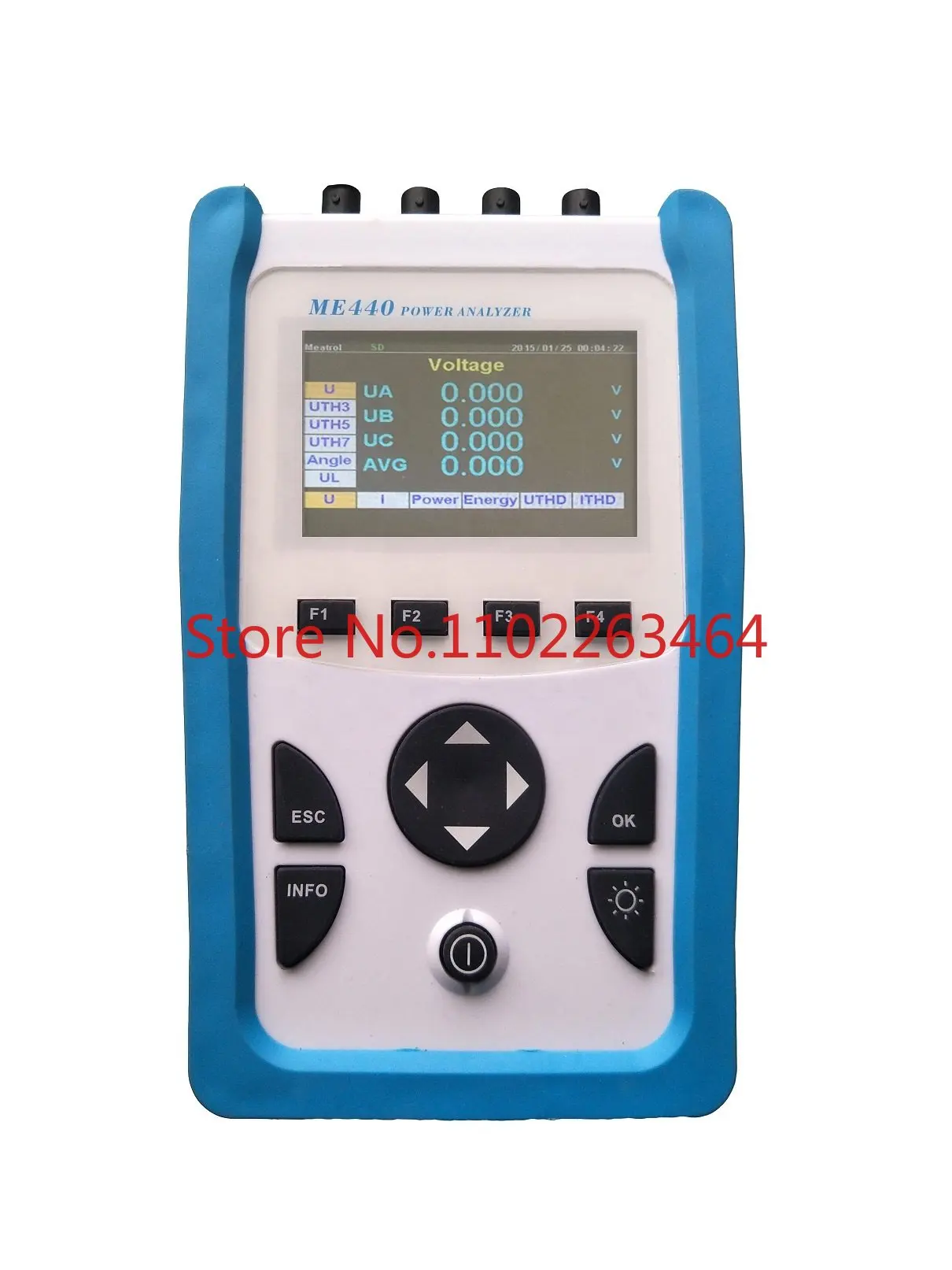 

ME440+MRC-36+BOX High quality 0.5S rogowski coil power meter power analyzer handheld data loggoer power quality analyzer